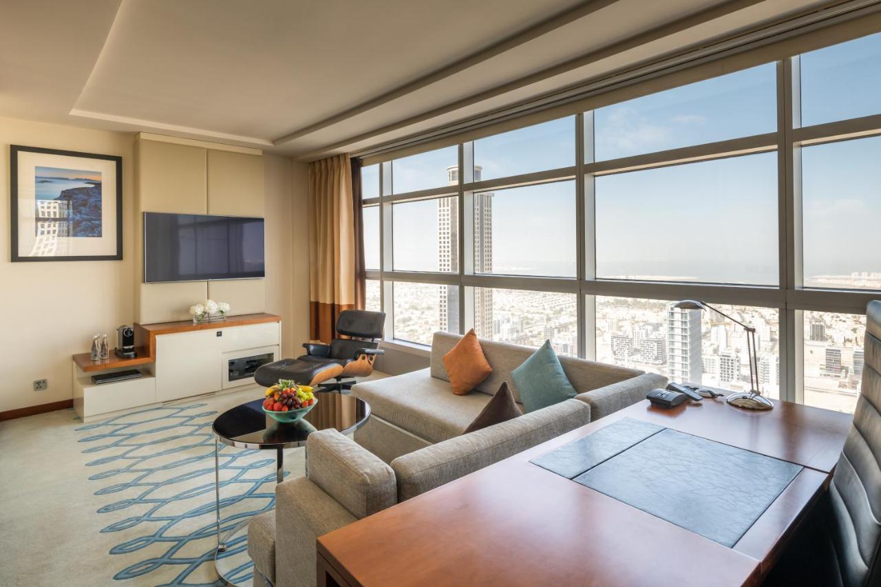 Junior Suite Panoramic Skyline Views Direct Connectivity to Museum of The Future Complimentary Signature Afternoon Tea Evening Sundowners Soft Refreshments Canapes