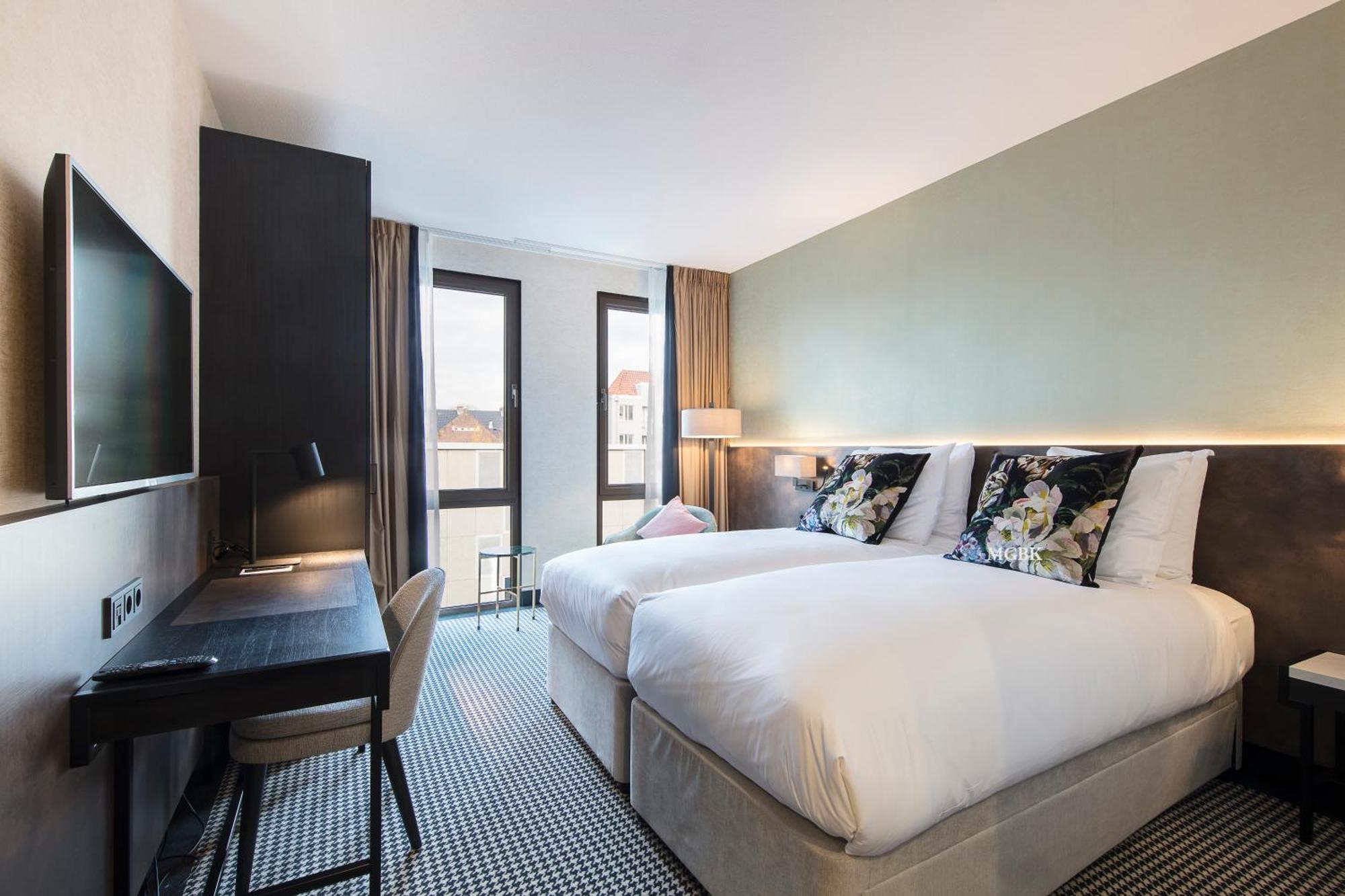 Chambre Lits Jumeaux avec Vue sur le Canal