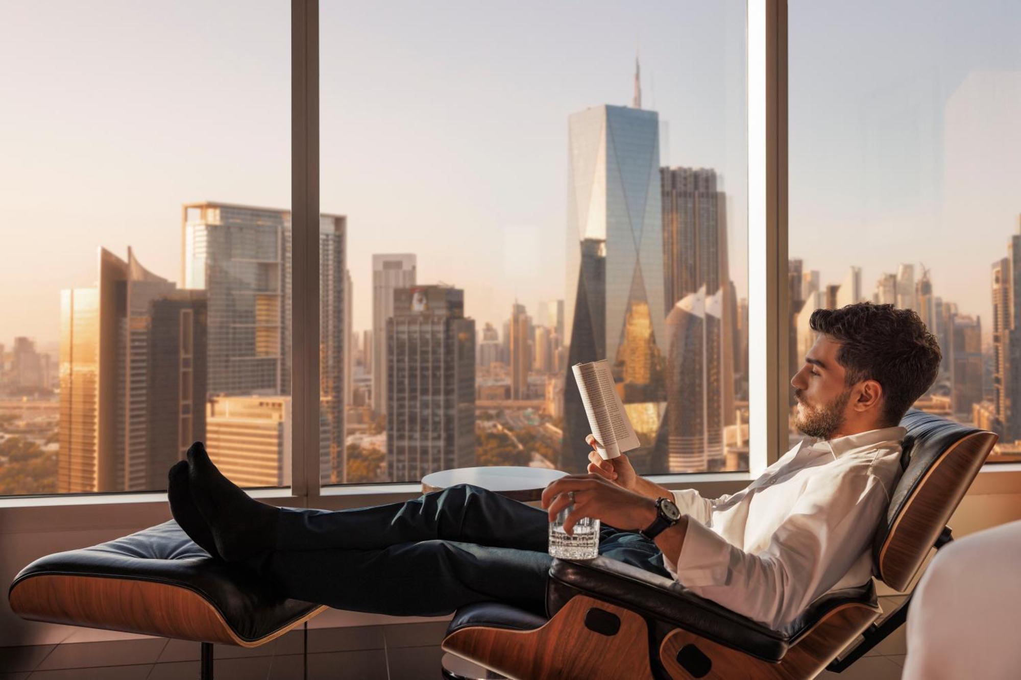 Premier Deluxe Room Skyline Views Direct Connectivity to Museum of the Future Dubai Metro