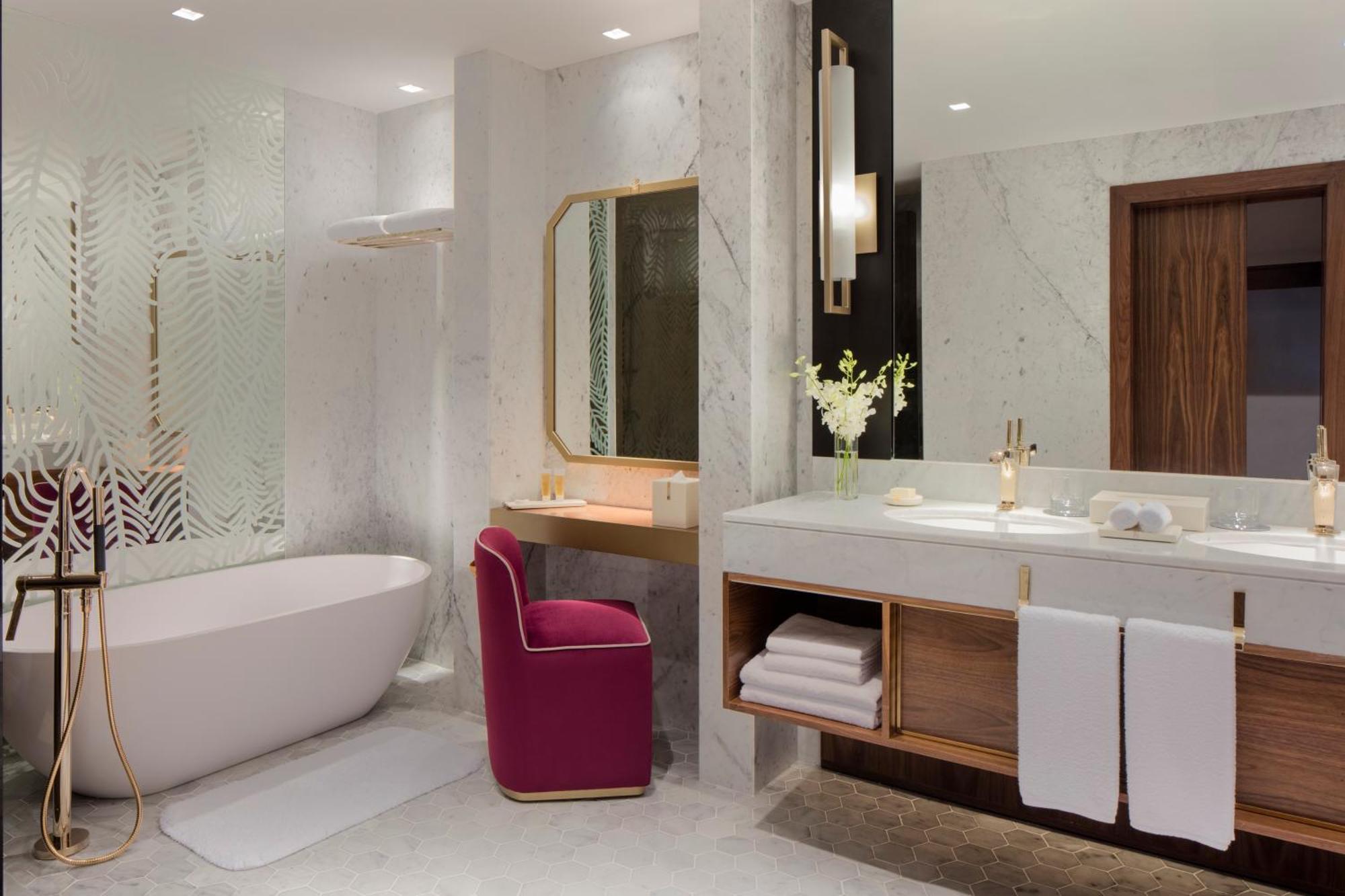 Grand Suite mit 1 Schlafzimmer und Gartenblick