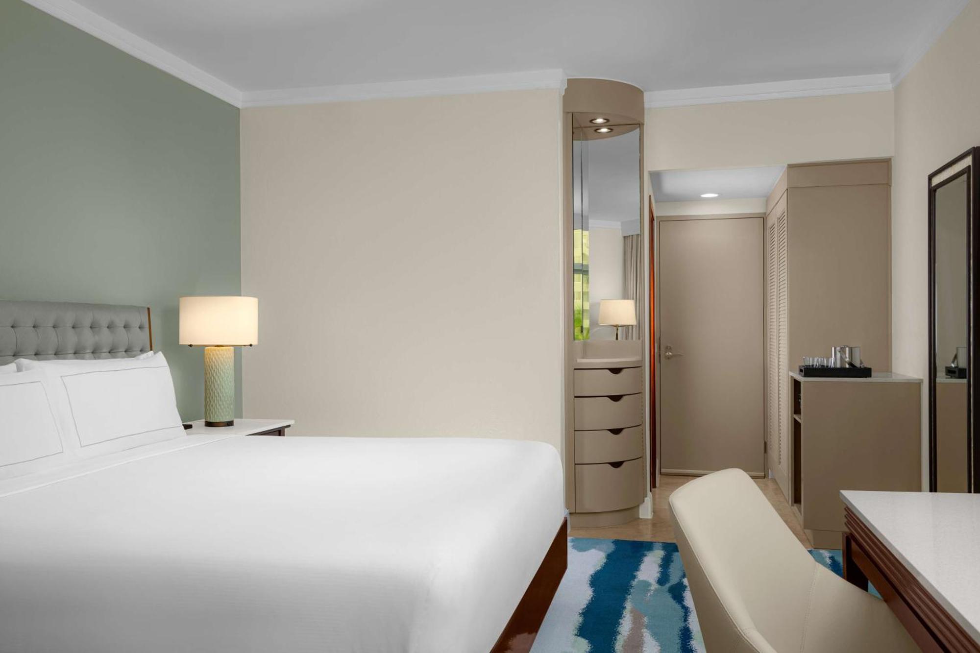 Curacao Tower Room with Two Double Beds and Limited View