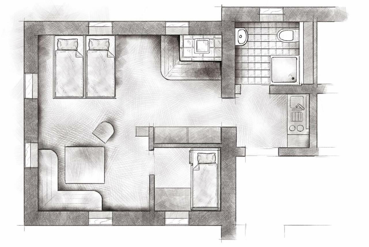 Appartement met 1 Slaapkamer en een Balkon